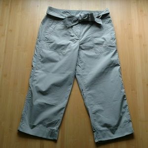 Loft Kahki Crop Pants - NEW!